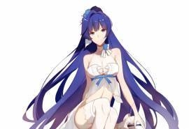 唯美动漫少女高清桌面壁纸图片
