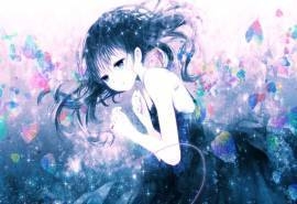 动漫少女唯美插画桌面壁纸