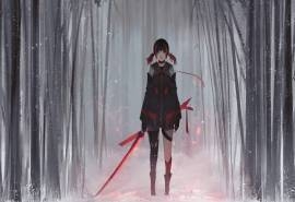 动漫少女唯美图片桌面壁纸