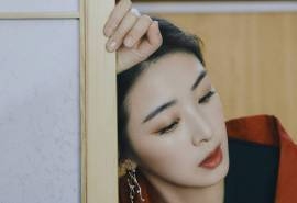 张含韵时尚魅力写真图片桌面壁纸