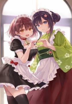 唯美浪漫二次元美女手机壁纸