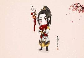 《天涯明月刀》卡通人物桌面壁纸
