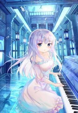 可爱动漫少女手机壁纸