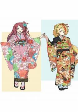 可爱动漫少女写真手机壁纸