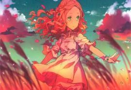 炫彩动漫美少女电脑桌面壁纸