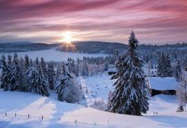 精选大自然唯美雪景图片桌面壁纸