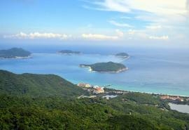 亚龙湾唯美风景图片桌面壁纸
