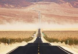 绝美道路风光图片电脑壁纸