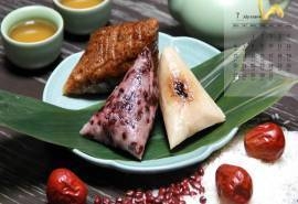 2020年7月端午节美味的粽子高清日历壁纸