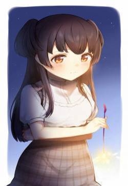 萌系治愈动漫美女手机壁纸