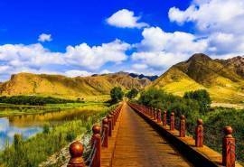 唯美护眼草原风光图片桌面壁纸