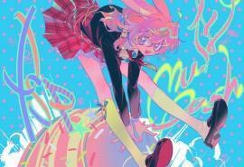 甜美软萌动漫少女桌面壁纸