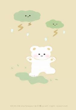 小清新森系可爱手绘手机壁纸
