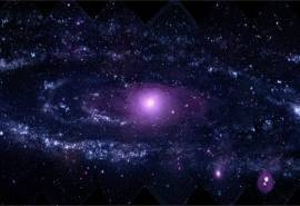 唯美绚丽宇宙星系风景桌面壁纸