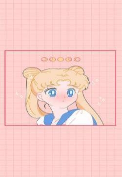 粉色美少女战士可爱高清手机壁纸