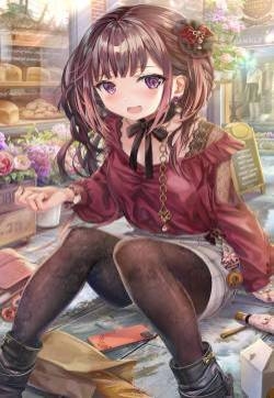 性感卡通动漫美女手机壁纸