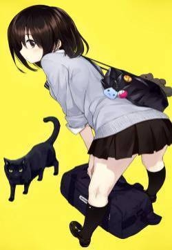 动漫超短裙美女手机壁纸