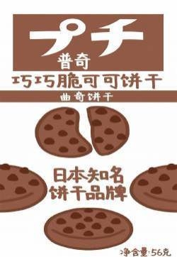 可爱手绘零食图案高清手机壁纸