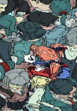 创意抽象手绘插画高清手机壁纸