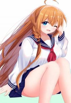 二次元性感美腿美女手机壁纸