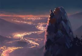 手绘场景原画高清电脑桌面壁纸
