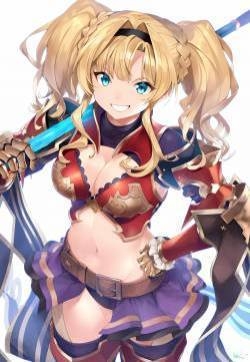 紫色长发动漫美女手机壁纸