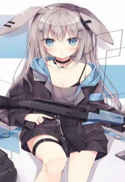 秀丽出尘的二次元美少女手机壁纸