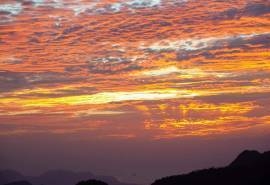 超美晚霞自然风景桌面壁纸