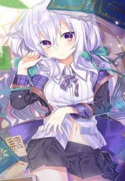 二次元动漫美女性感手机壁纸
