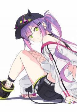 日系动漫美女性感手机壁纸