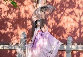 清纯汉服美女高清桌面壁纸