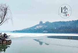 24节气小雪江南雪景桌面壁纸