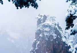 黄山绝美雪景图片桌面壁纸