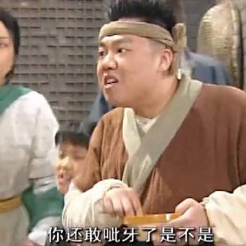 假笑男孩搞笑文字表情包图片第0张