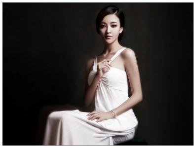 熟女突变画风校服装美女写真图片第0张