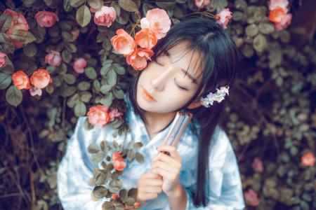 高清中国青岛模特、演员张婉悠胸涌cos第1张