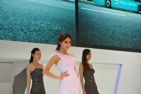 2013上海车展美女车模争奇斗艳 性感如云第2张