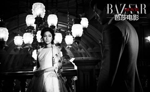 贾青复古质感大片性感妩媚尽显独特韵味写真图片第4张
