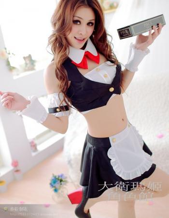 洛天依金丝雀可爱萝莉丝袜美腿Cosplay写真第5张