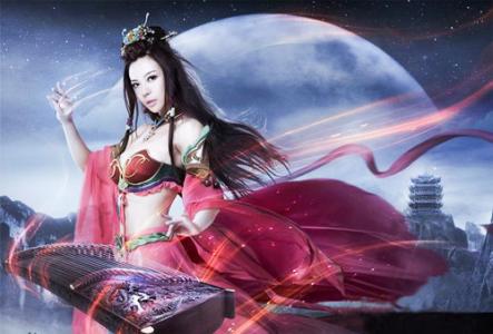 天龙八部 周韦彤香艳COS李秋水第2张