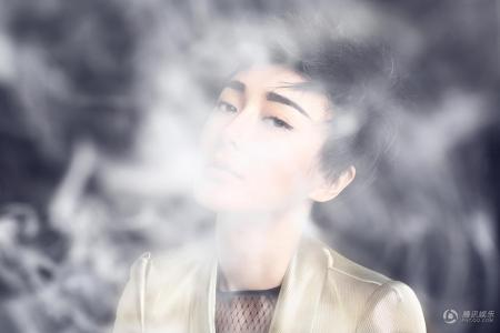 知性美女秦岚如梦如幻白裙飘逸唯美写真第6张