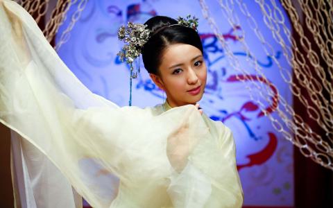 古装剧中最美的白衣女子第3张