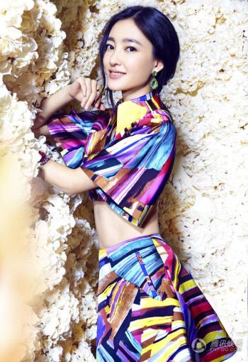 气质美女王丽坤清新素雅纯净至美艺术写真图片第5张