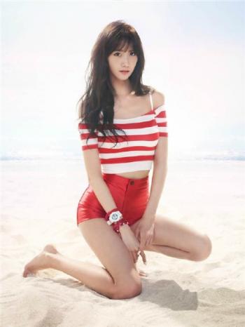 韩国人气女团少女时代公开了一组海边度假画报(图)第0张