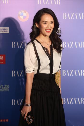 章子怡图片章子怡最新时尚封面图片 恋情甜美人比花娇第5张