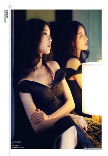 时尚女郎倪妮登VOGUE七月刊封面唯美图片第5张