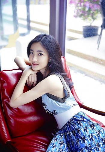 气质美女王丽坤清新素雅纯净至美艺术写真图片第4张