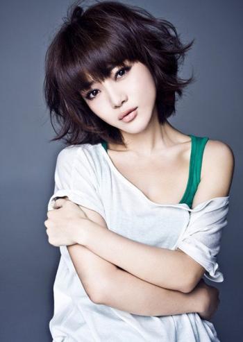 中国四川内江女演员邓家佳可爱时尚美女明星个性写真图片第0张