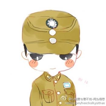 网友手绘Q版张若昀图片集合 昀朵鼠绘手绘张若昀Q版集合第2张
