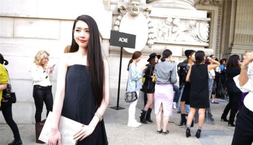 郭碧婷亮相巴黎时装周图片 东方气质受追捧第6张
